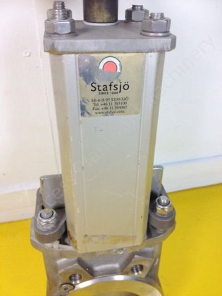 4インチStafsjo手動ナイフゲートバルブ