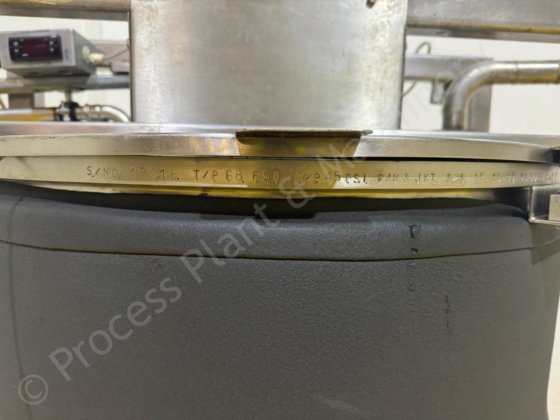 250 升夹套罐、全扫混合器和 Silverson 直列式高剪切混合器