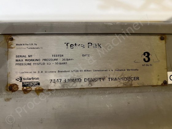 テトラパック テトラアルファスト212 ダイレクトインラインスタンダライザー