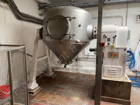 1,000公斤丝凯博格旋转式奶油搅拌器