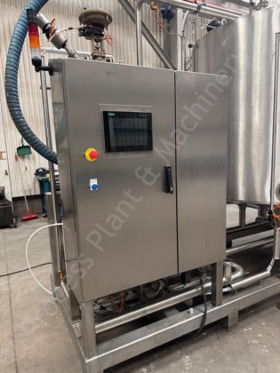 全自動3タンク&1チャンネルスキッドマウントCIPシステム