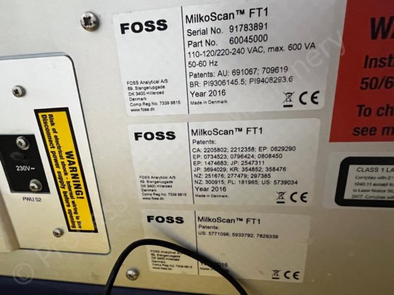 2016 福斯实验室 MilkoScan FT 1