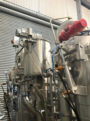 1,000 升朱斯蒂真空额定混合和烹饪生产设备