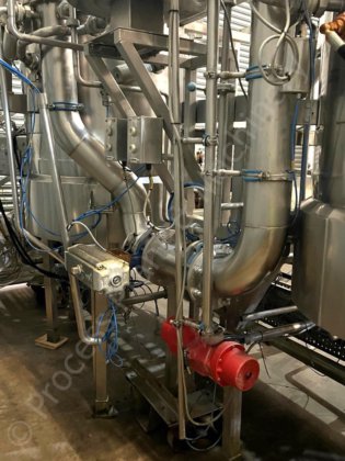 1,000 升朱斯蒂真空额定混合和烹饪生产设备