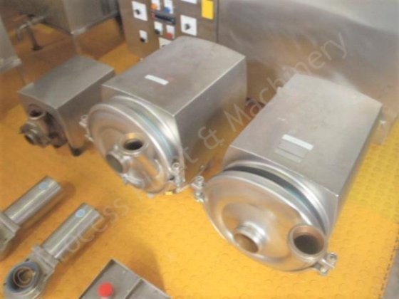 4タンク＆2チャンネルCIPシステムのコンポーネント