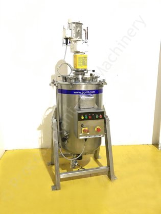 200升316级不锈钢罐，顶部安装有Lightin混合器