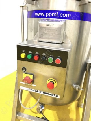 200升316级不锈钢罐，顶部安装有Lightin混合器