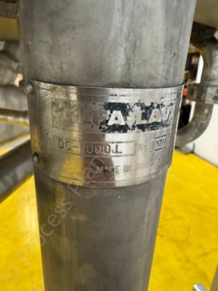 アルファ・ラバル DC-1000L AM10熱交換器付き真空脱気システム