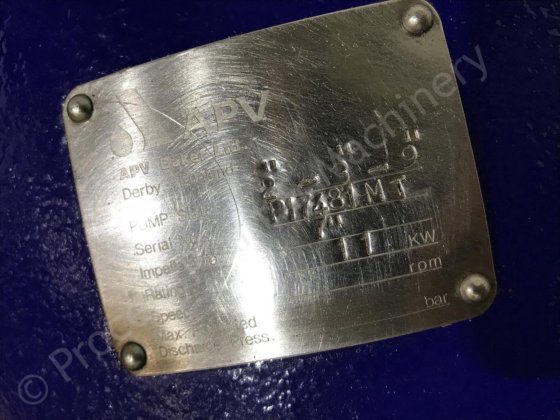 Bomba centrífuga APV Puma de