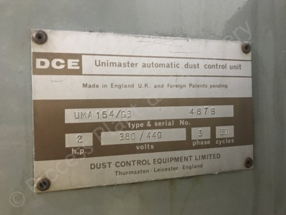 DCE UMA 154/G3 ユニマスター自動除塵装置