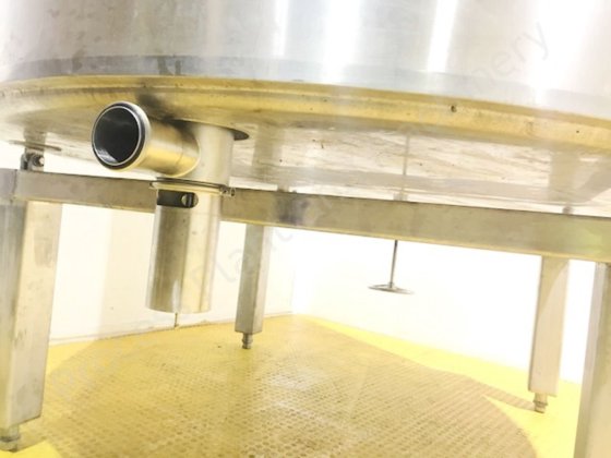 7,500升不锈钢夹套式奶酪大桶