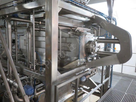 带磨机的切达干酪立式圆筒凝乳塔