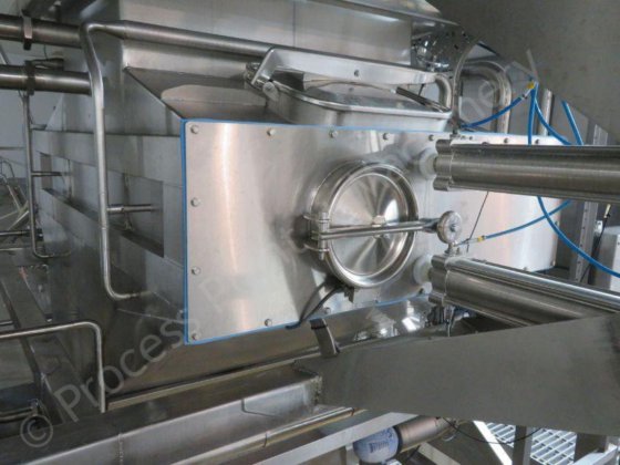 带磨机的切达干酪立式圆筒凝乳塔