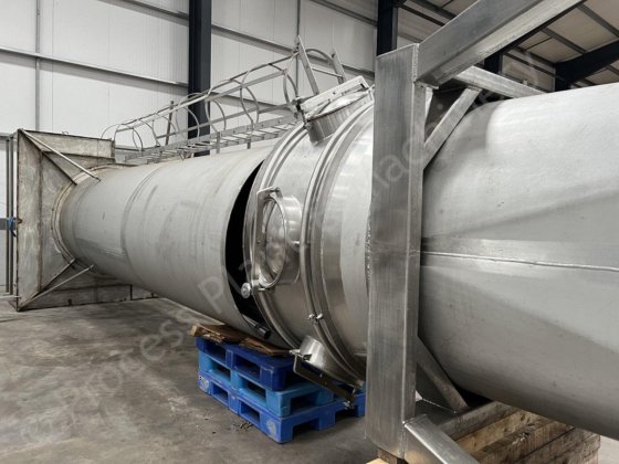 带磨机的切达干酪立式圆筒凝乳塔