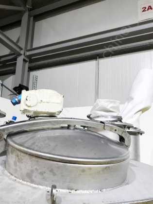 1,500リットルV型ステンレス製パウダーミキサー ブレンダー