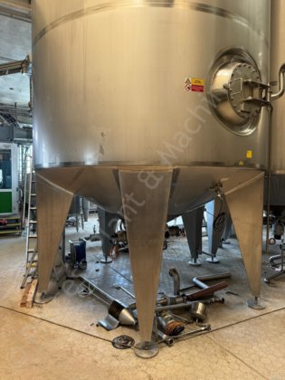 60,000 L シュワルテミルフォー 超清浄無菌ジャケットタンク ボトムエントリーミキサー付