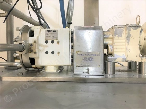 2006年150升BCH夹套式混合系统与西尔弗森内联式高剪切混合器