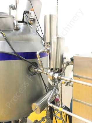 2006 150L BCH ジャケットミキシングシステムとシルバーソンインラインハイシアミキサー
