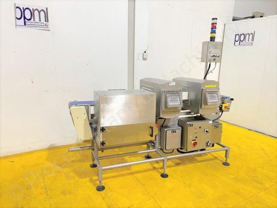 セーフライン・シグネチャー・リジェクト機能付きツインヘッド金属探知機