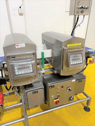 セーフライン・シグネチャー・リジェクト機能付きツインヘッド金属探知機