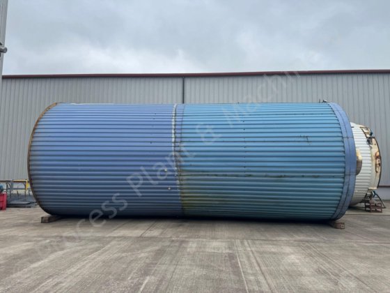113,500リットルステンレス鋼製断熱・被覆液体貯蔵サイロ