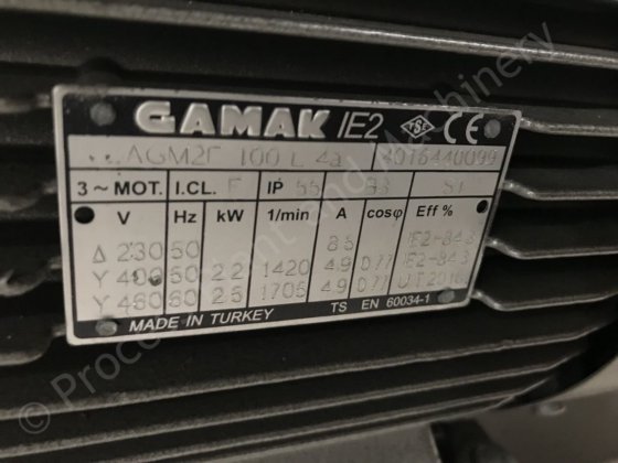 2016年 アクバクム真空包装機(年)