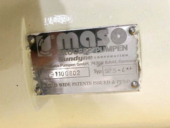 Bomba senoidal MASO SPS-4 de