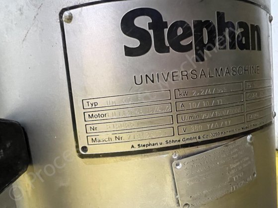 60 Ltr Stephan UM 60