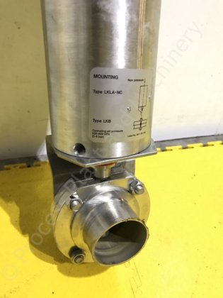 2016年2英寸阿法拉伐带ThinkTop的气动蝶阀