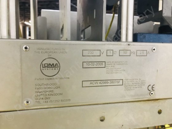 Loma IQ2 リジェクトシステム付きツインヘッド金属探知機