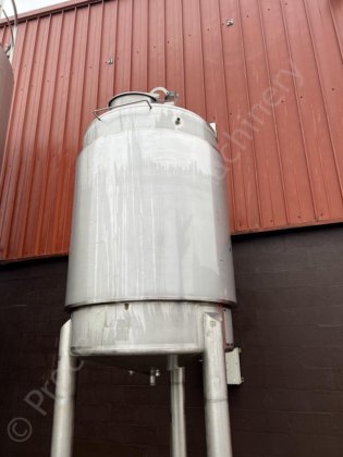 トップマウントパドルミキサー付き3,000Lステンレススチールジャケットタンク