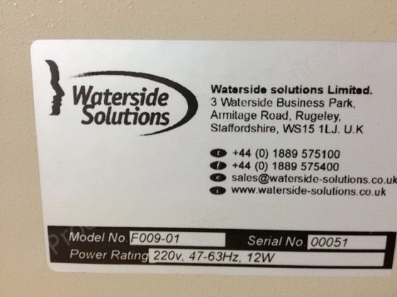 Waterside Solutions F009-01型程序控制器垫