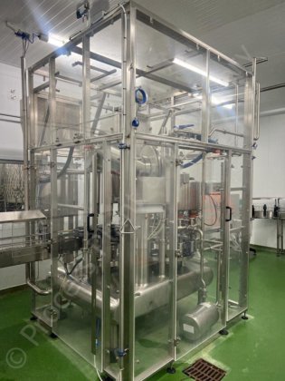 2014 フェデラル 12-4 ガラス・プラスチック回転式充填ライン -