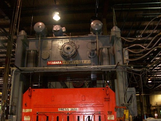1973 400 ton Niagara 144"x60"