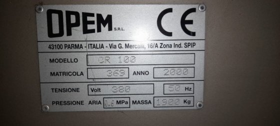 2000 OPEM CR100 #1861