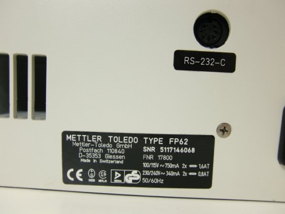 梅特勒-托利多 FP62 熔点仪