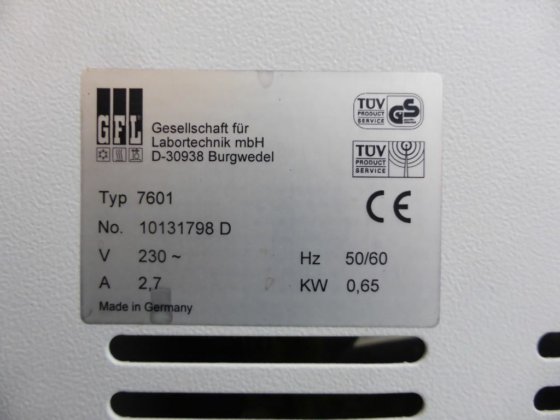 GFL 杂交培养箱 7601