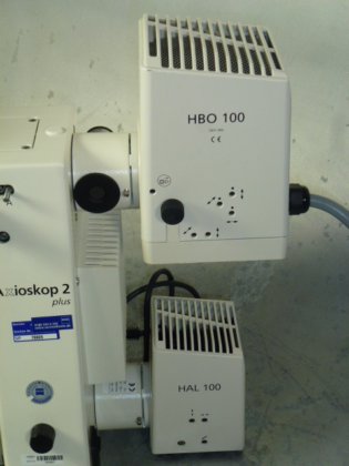 带荧光功能的蔡司 Axioplan 2 plus