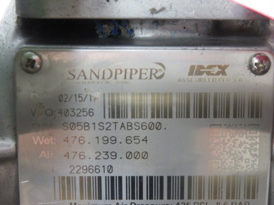 新 Sandpiper 气动双隔膜泵