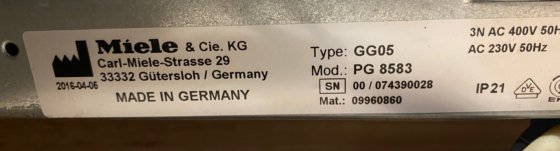 Miele PG8583 实验室洗碗机