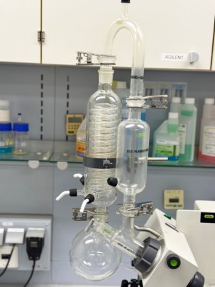 Büchi R-300 旋转蒸发仪，带膨胀玻璃套件 E