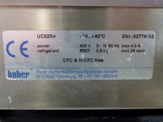 Huber 循环冷却器 UC020w-1