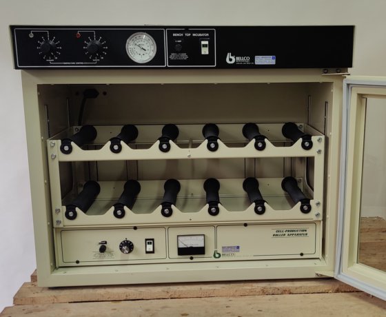 Bellco 孵化器带滚筒装置