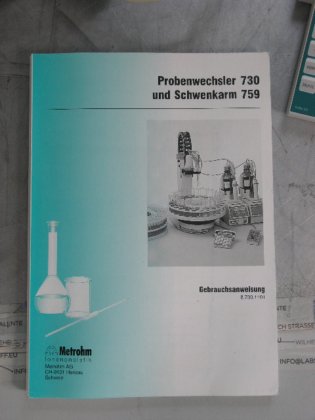 Metrohm 730 自动取样器