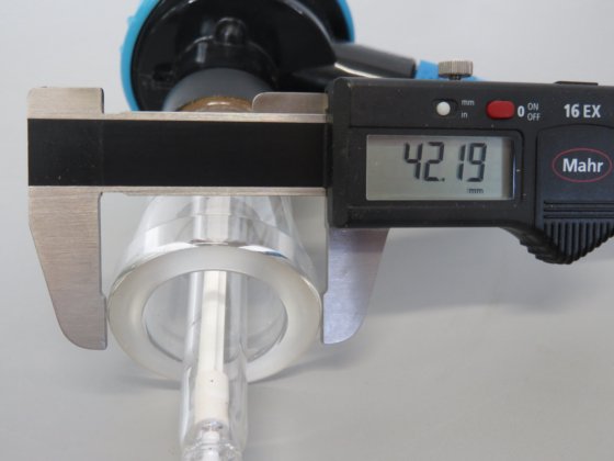 QVF WT1/100 带 40 毫米玻璃法兰的双