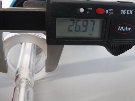 QVF WT1/100 带 40 毫米玻璃法兰的双