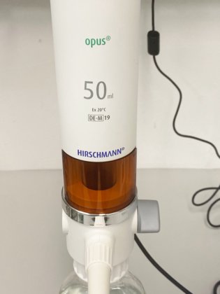 赫思曼 opus® 50 毫升分液器，带 TFT