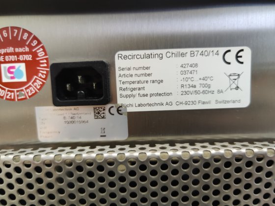 Büchi B-740/14 循环冷却器