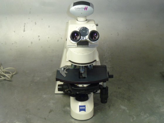 带相位对比和透射光相机的 Zeiss Axioskop 2 plus