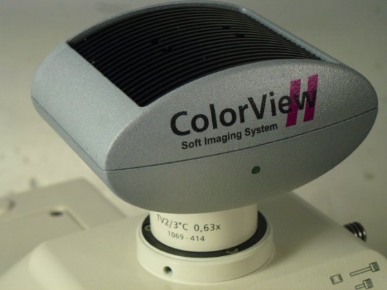 带相位对比和透射光相机的 Zeiss Axioskop 2 plus